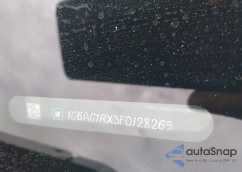 2015 Cadillac Ats Standard from USA, damaged, VIN 1G6AG1RX3F0128265